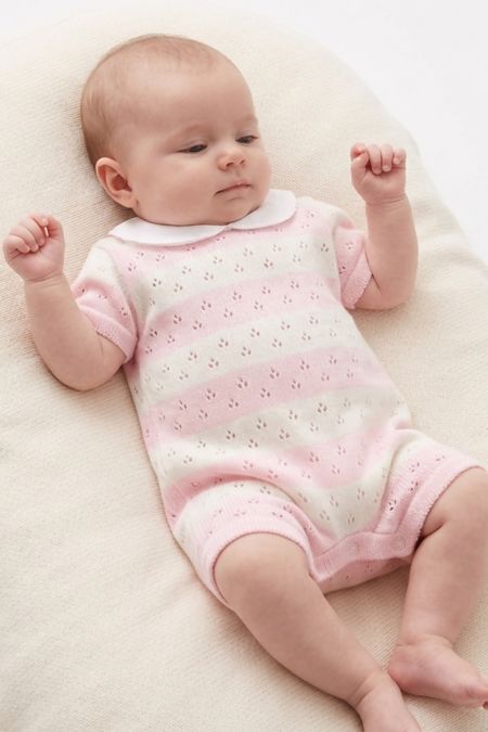 Pex Girls Knitted Romper Anissa B7079-18 PK