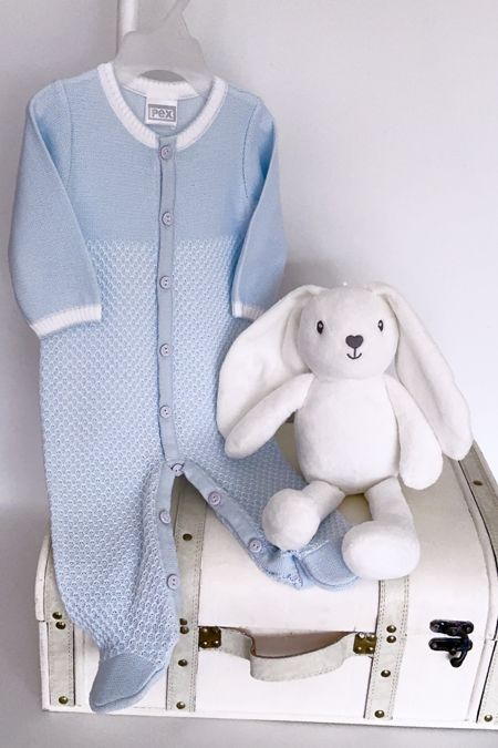 Pex baby boys knitted all in one B8593 Victor