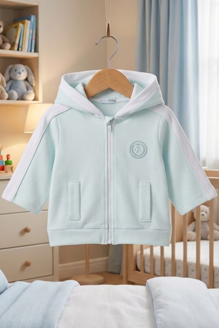 Bluesbaby boys zip up jacket BB3032A mint