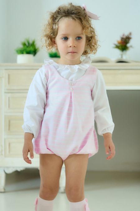 Rapife girls stripe bubble 4122-25 pink