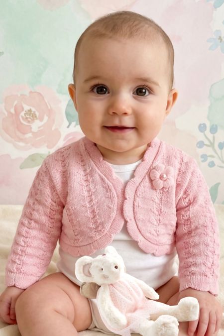 Little Star Girls Bolero Cardigan BOL 11 Pink