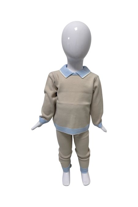 Granlei boys ribbed legging set 225-631F BG