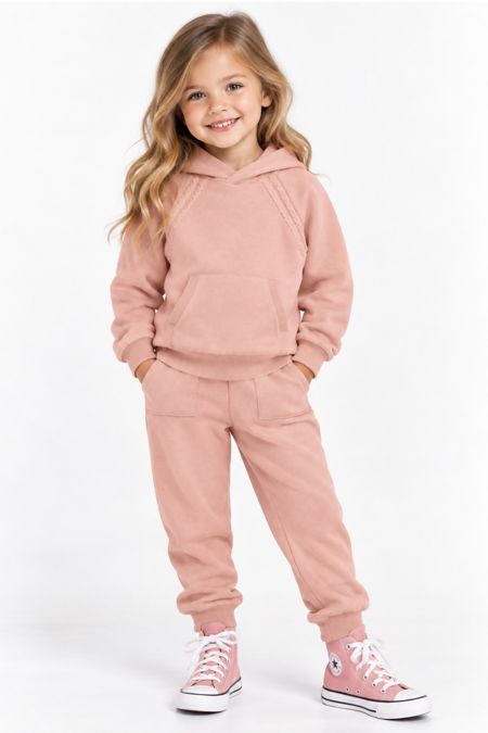 Mayoral girls knitted jogsuit 4858-58-022 PINK