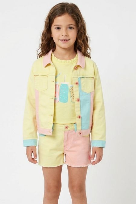 Billieblush girls T-shirt - shorts - jacket U15721-14362-16240