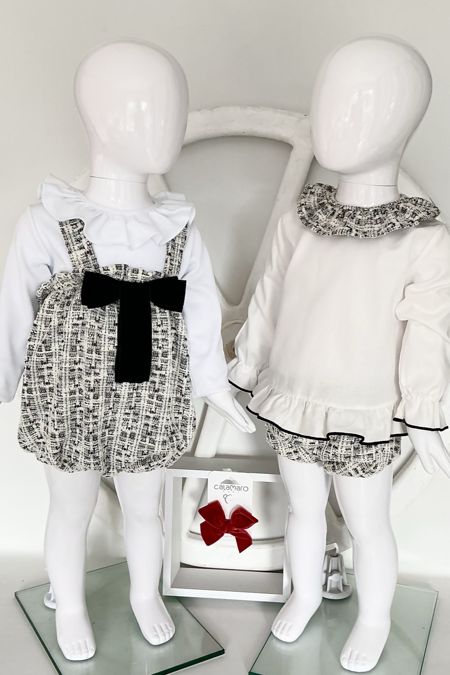 Calamaro tweed bubble and frill neck vest 19125-32526