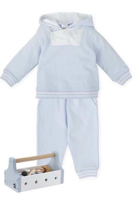 Tutto Piccolo boys hooded tracksuit 2717-225 blue
