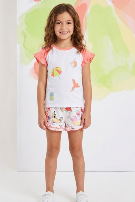 Billieblush T shirt & short U15862-14434
