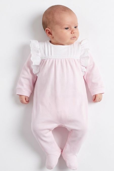 Deolinda Baby Girls All in One DBV23313-123 Pink