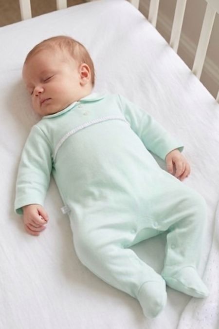 Little Star UNISEX Babygrow SG107COT MINT