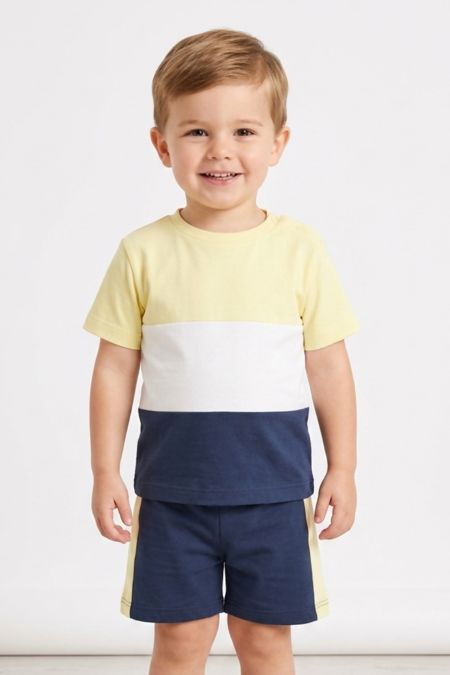 Little Star Boys Short Set SG162C LEM-NY