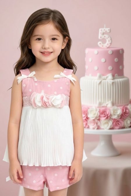 Butterscotch girls top & short SS1TN05-SH07