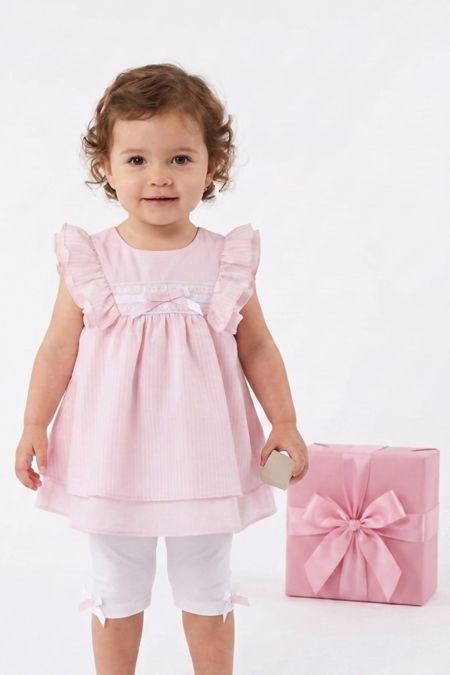 Butterscotch baby girls tunic top & leggings SS5TP02-L08 white