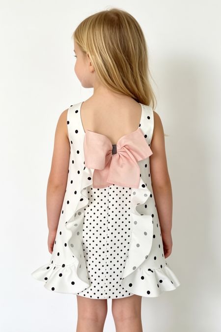 Rochy Girls Spot Dress T01091-17