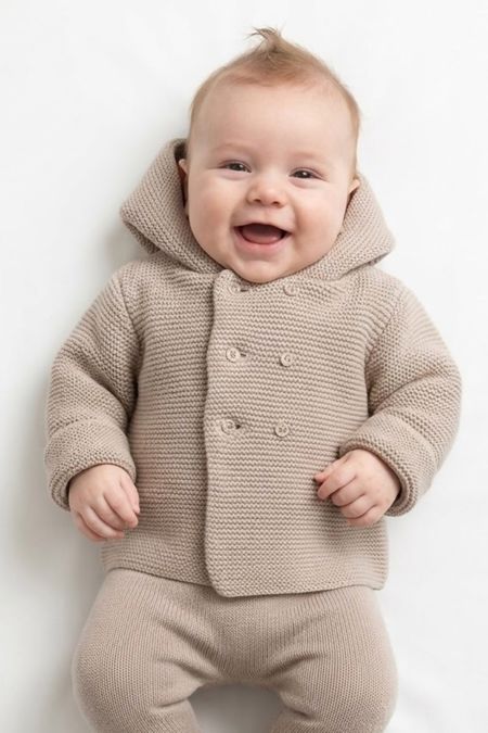 Sardon Boys Knitted Jacket 023VE-309 beige