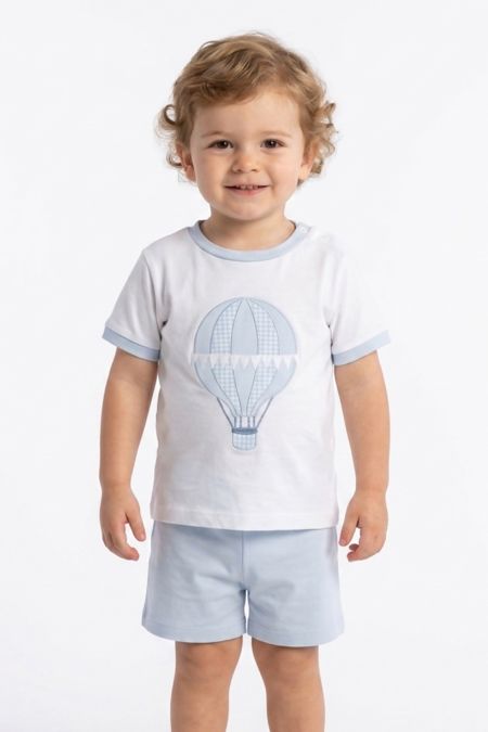 Sardon baby boys balloon top & shorts CO-517-021