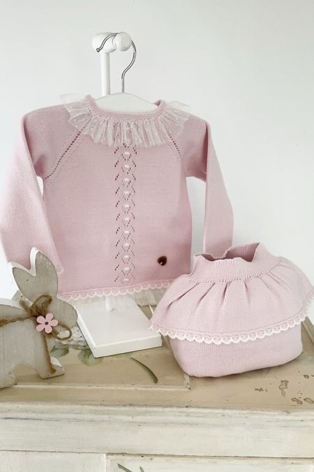 Granlei baby girls jumper and bloomer 225-222 7P7 PALO-IV