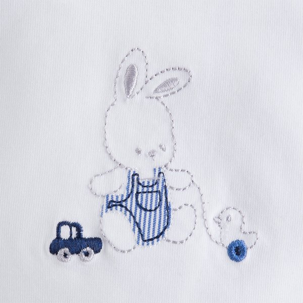 Summer Mayoral baby boys 'rabbit' short set 162618 Grey